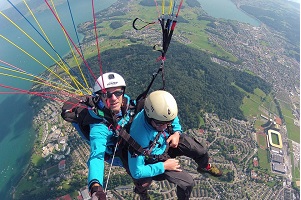 Paragliding Switzerland Alps | Gez Travel DMC Germany